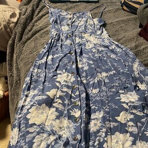 H&M button down dress